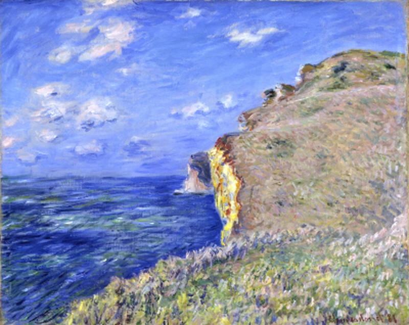 La scogliera a Fecamp - Aberdeen Art Gallery and Museums, Aberdeen